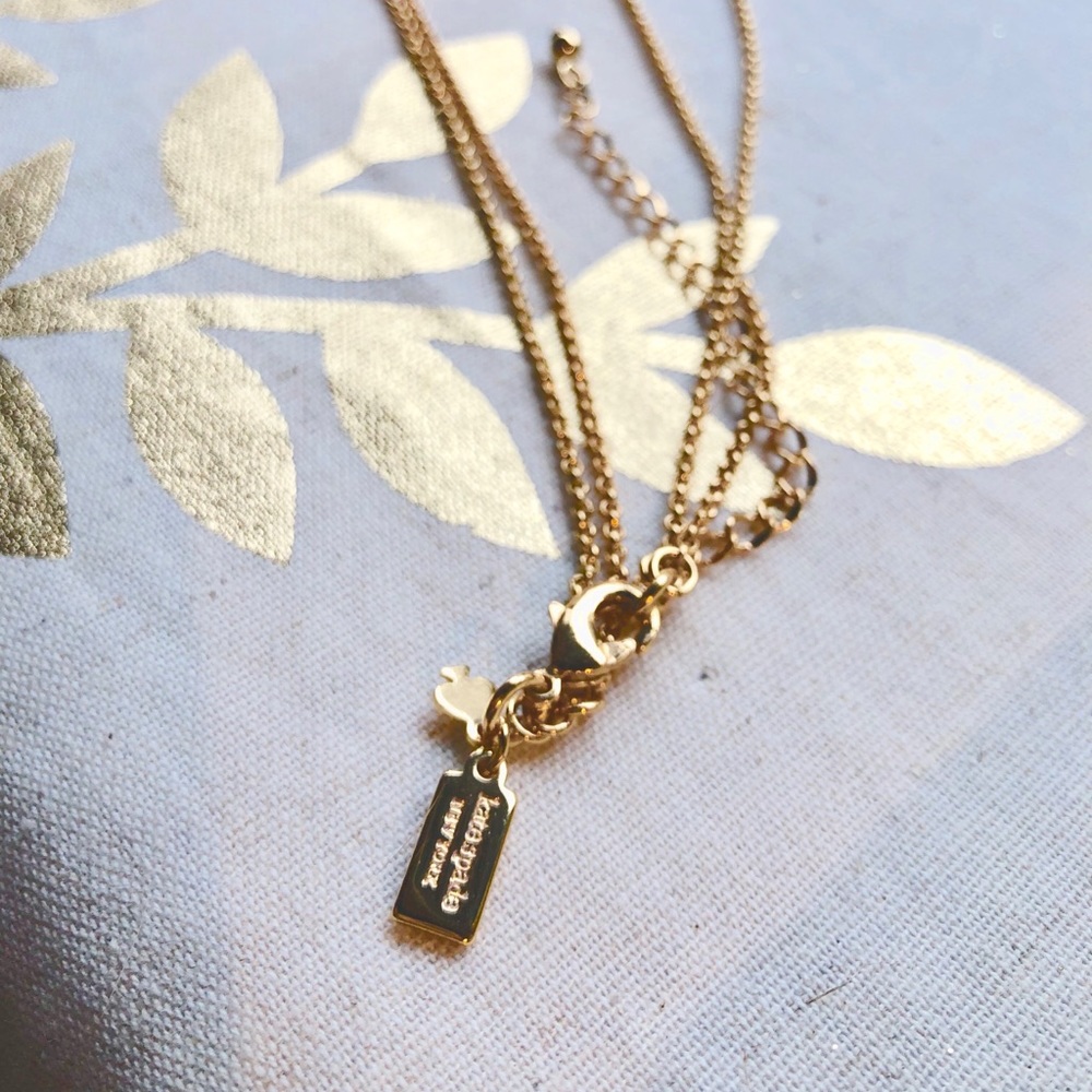 Kate Spade Double strand crystal & pearl necklace - Picture 4 of 6